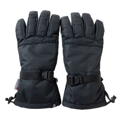Black - Front - Dare 2B Mens Dart Ski Gloves