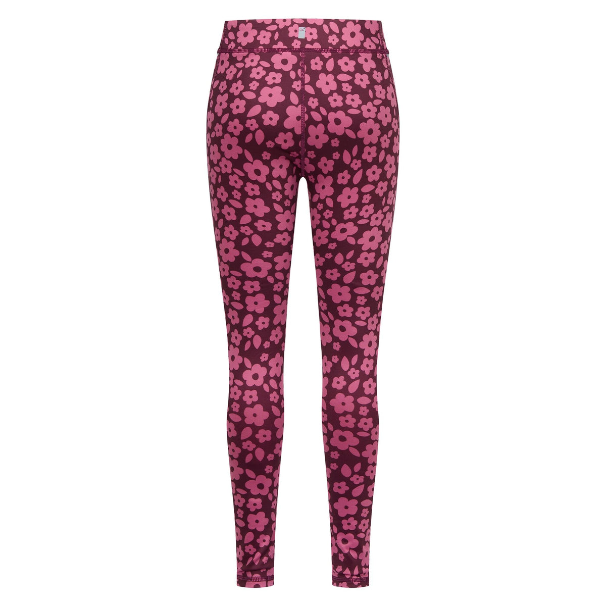 Fig Violet - Back - Regatta Childrens-Kids Barlia Floral All-Over Print Leggings
