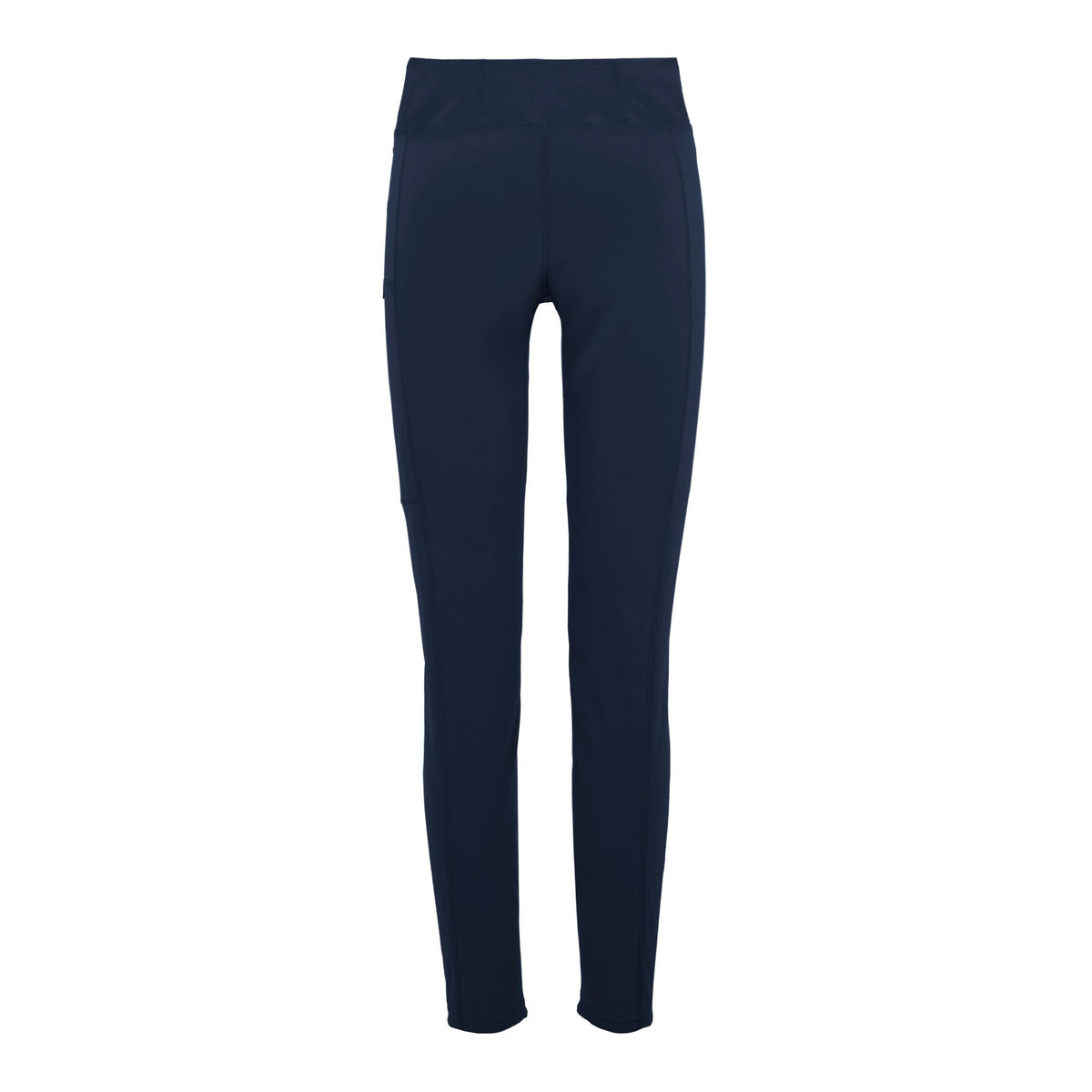 Navy - Side - Regatta Womens-Ladies Monira Water Repellent Hiking Leggings