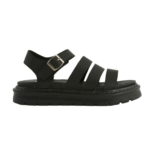 Black - Front - Regatta Womens-Ladies Porto Sandals