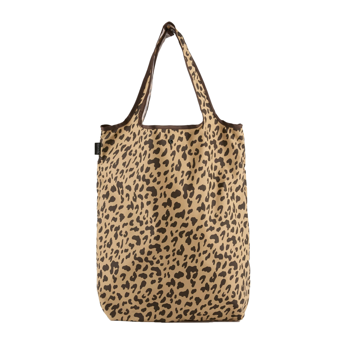 Multicoloured - Back - Regatta Abstract Leopard Print Packaway Tote Bag