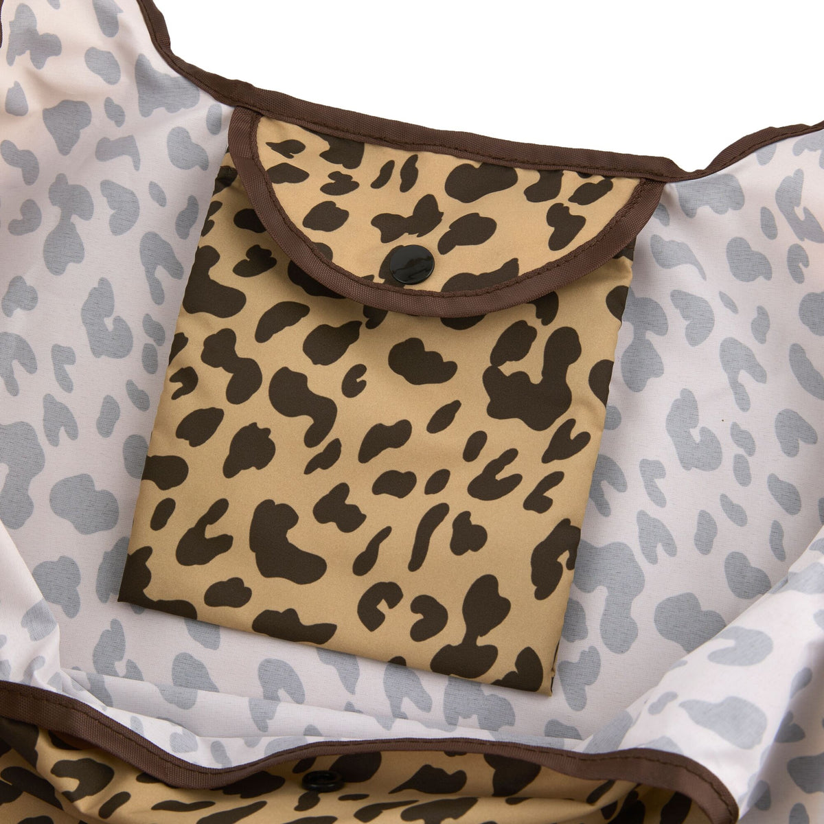Multicoloured - Side - Regatta Abstract Leopard Print Packaway Tote Bag