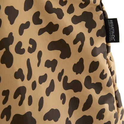 Multicoloured - Lifestyle - Regatta Abstract Leopard Print Packaway Tote Bag