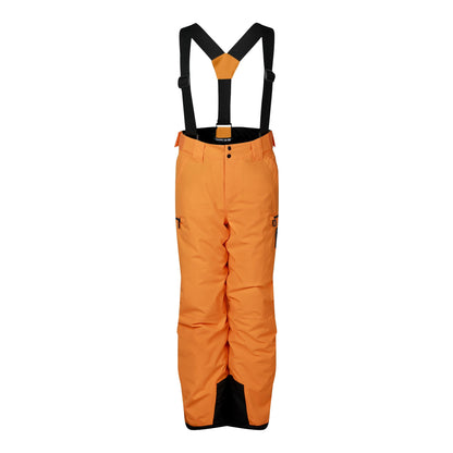 Electric Orange - Front - Dare 2B Childrens-Kids Pow III Insulated Ski Trousers