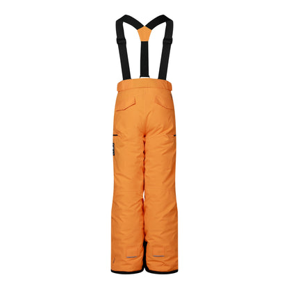 Electric Orange - Back - Dare 2B Childrens-Kids Pow III Insulated Ski Trousers