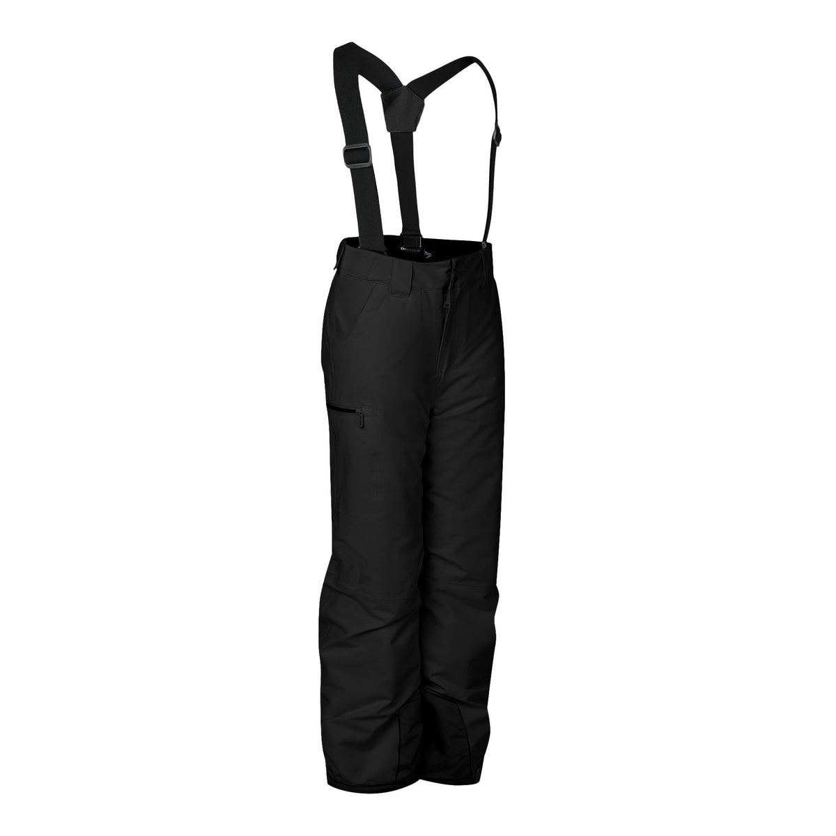 Black - Side - Dare 2B Childrens-Kids Pow III Insulated Ski Trousers
