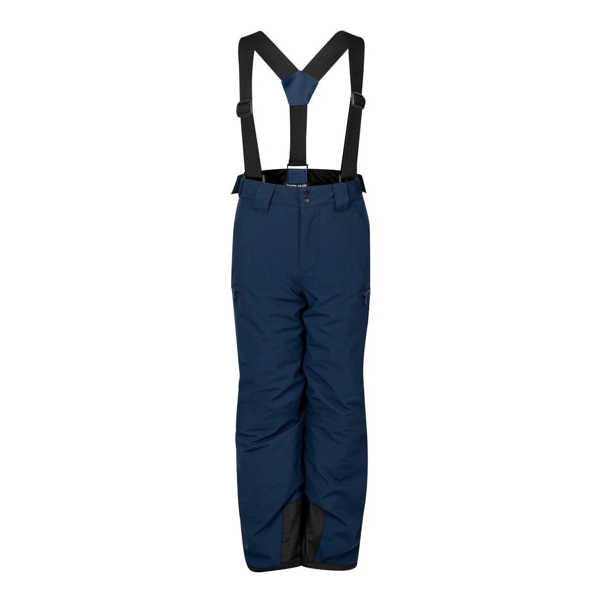 Navy - Front - Dare 2B Childrens-Kids Pow III Insulated Ski Trousers