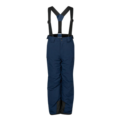 Navy - Front - Dare 2B Childrens-Kids Pow III Insulated Ski Trousers