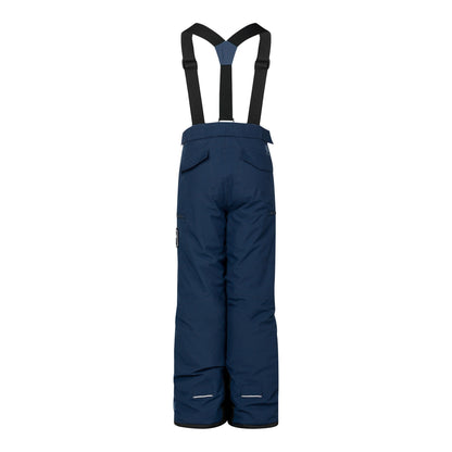 Navy - Back - Dare 2B Childrens-Kids Pow III Insulated Ski Trousers