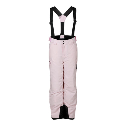 Pink Haze - Front - Dare 2B Childrens-Kids Pow III Insulated Ski Trousers