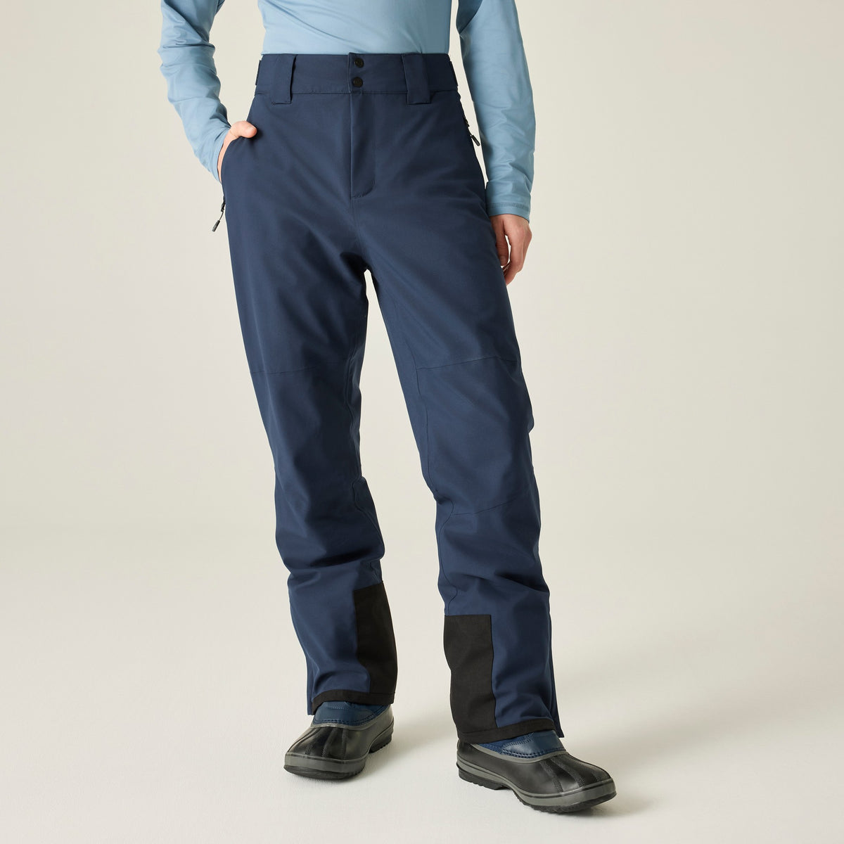 Navy - Lifestyle - Dare 2B Mens Achieve III Ski Trousers