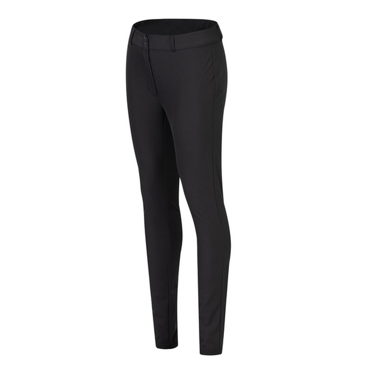 Black - Side - Dare 2B Womens-Ladies Upshape VI Waterproof Slim Ski Trousers