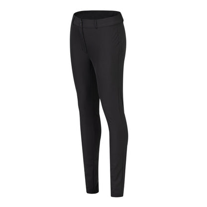 Black - Side - Dare 2B Womens-Ladies Upshape VI Waterproof Slim Ski Trousers