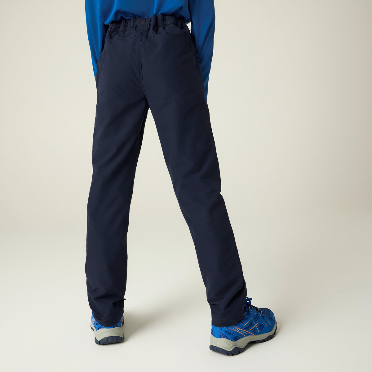 Navy - Pack Shot - Regatta Childrens-Kids Highton Trousers