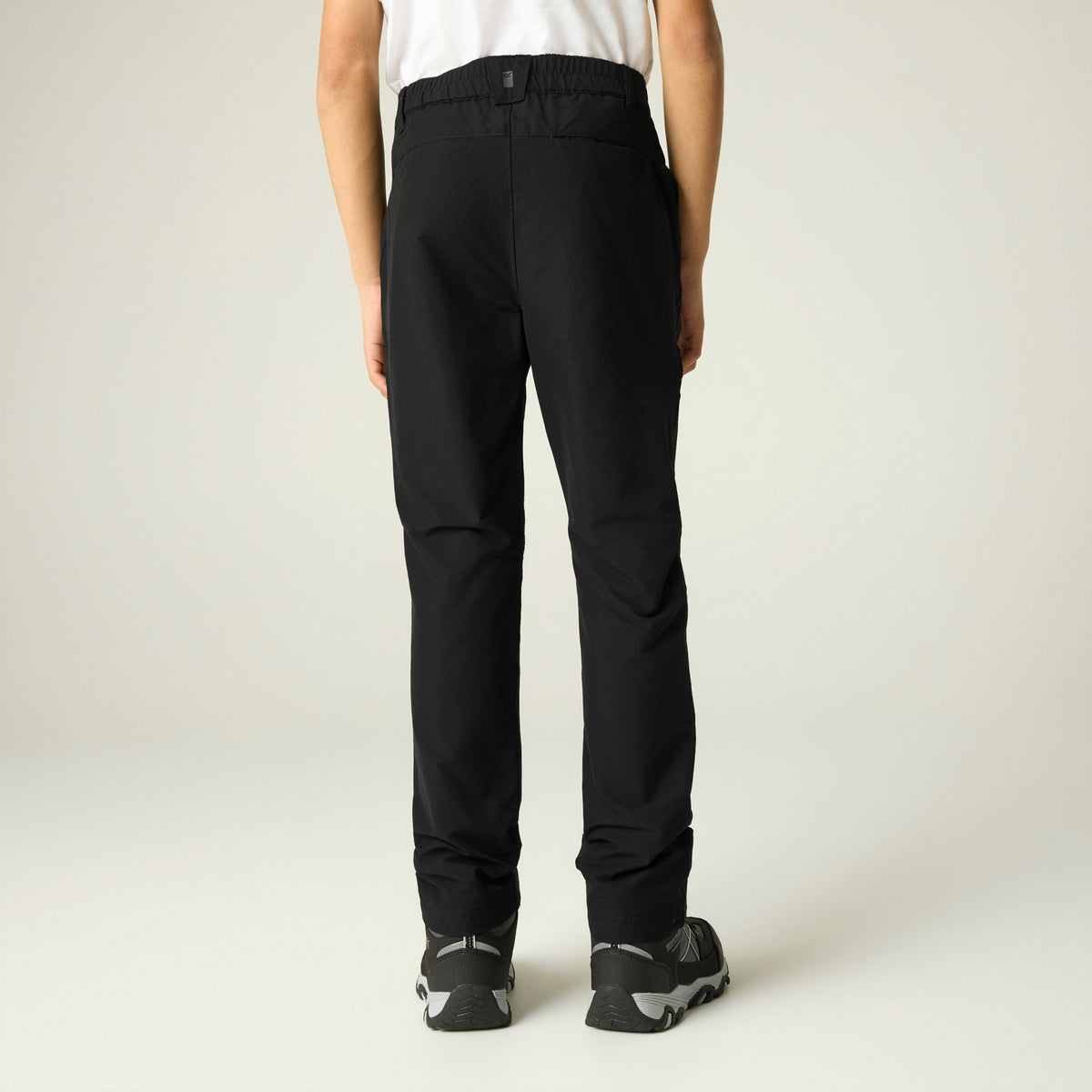 Black - Close up - Regatta Childrens-Kids Highton Trousers