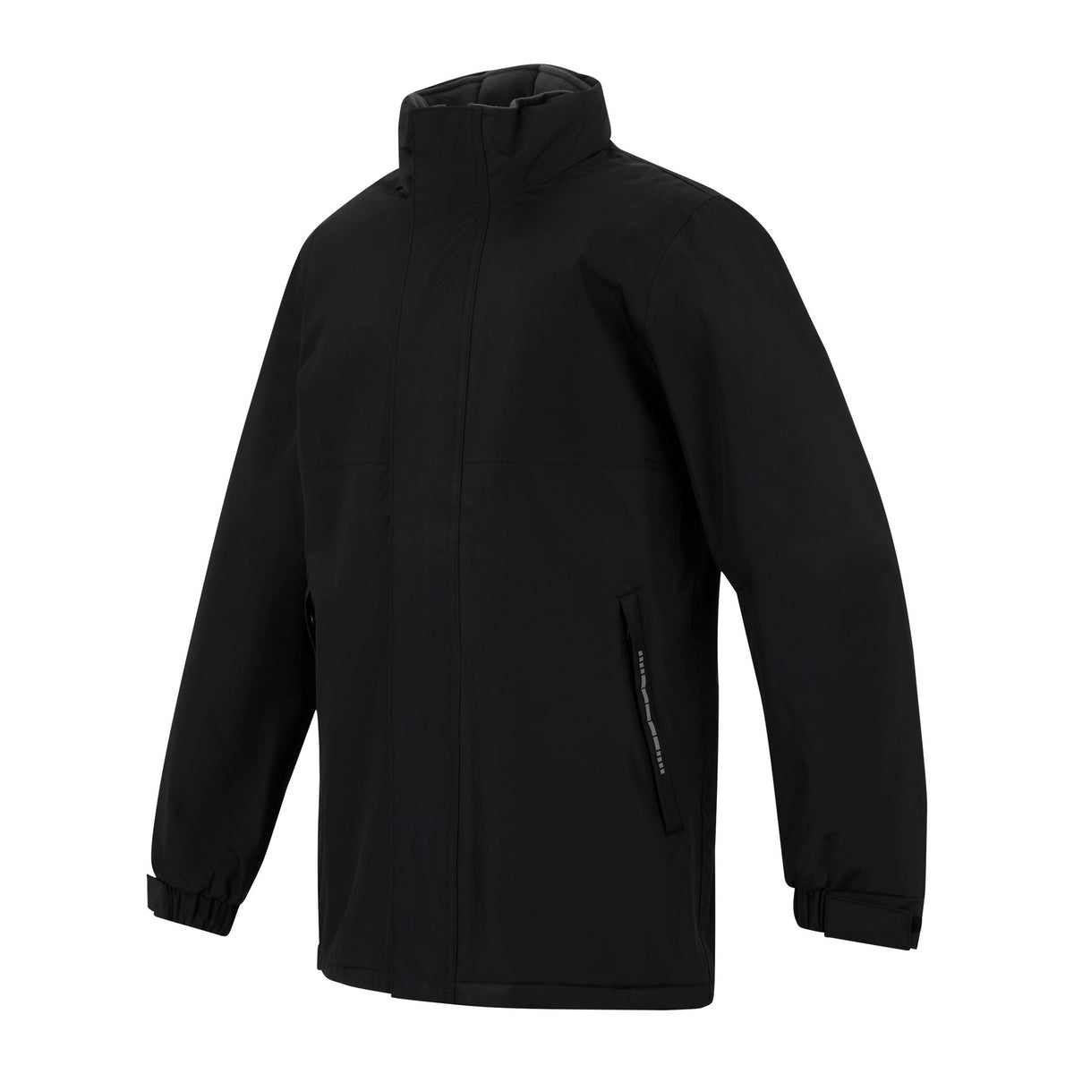 Black-Ash - Side - Regatta Professional Childrens-Kids Dover Parka