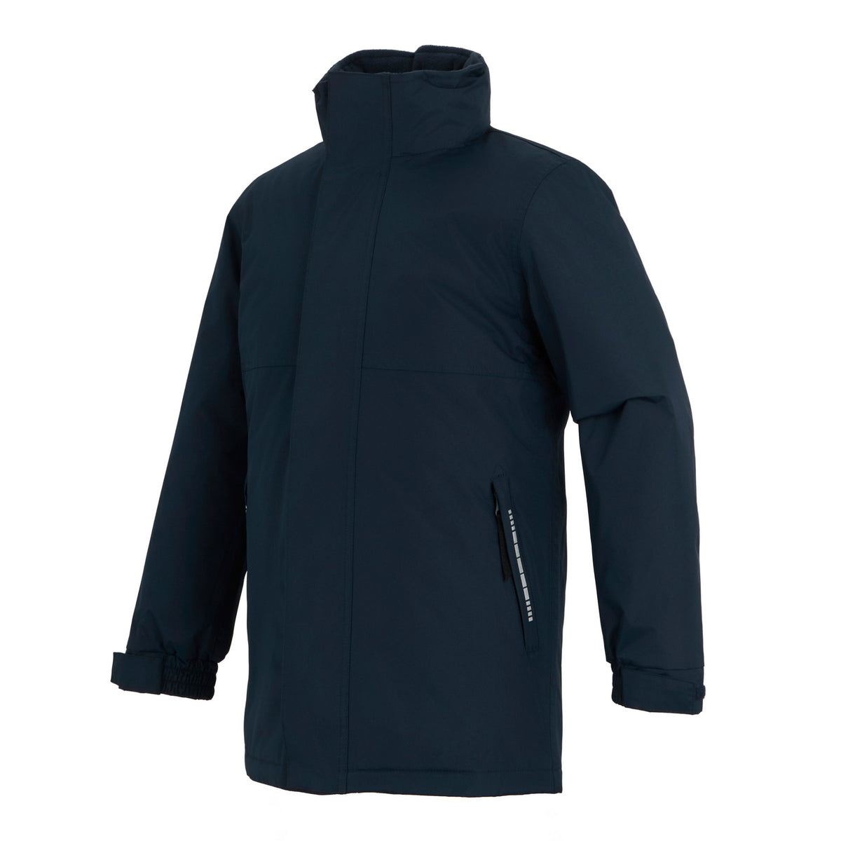Navy - Side - Regatta Professional Childrens-Kids Dover Parka