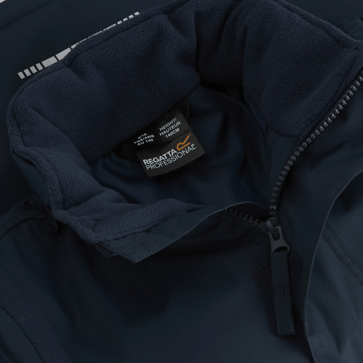 Navy - Pack Shot - Regatta Professional Childrens-Kids Dover Parka