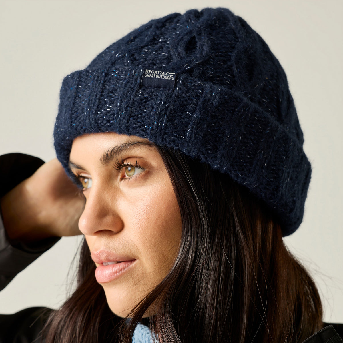 Navy - Lifestyle - Regatta Womens-Ladies Multimix Beanie