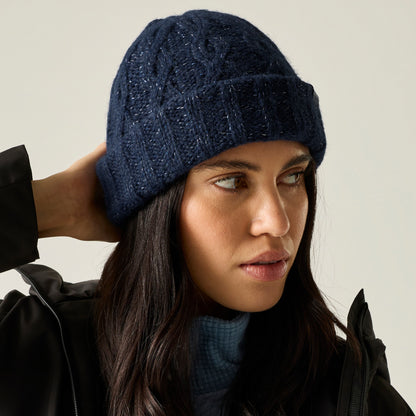 Navy - Pack Shot - Regatta Womens-Ladies Multimix Beanie