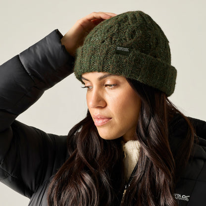 Dark Khaki - Lifestyle - Regatta Womens-Ladies Multimix Beanie