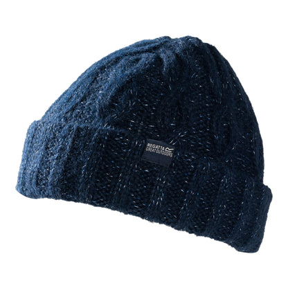 Navy - Front - Regatta Womens-Ladies Multimix Beanie