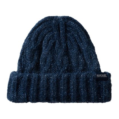 Navy - Back - Regatta Womens-Ladies Multimix Beanie