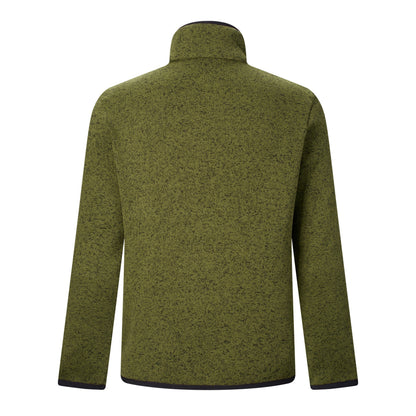 Nephrite Green - Back - Regatta Mens Barlee Quarter Zip Fleece Top