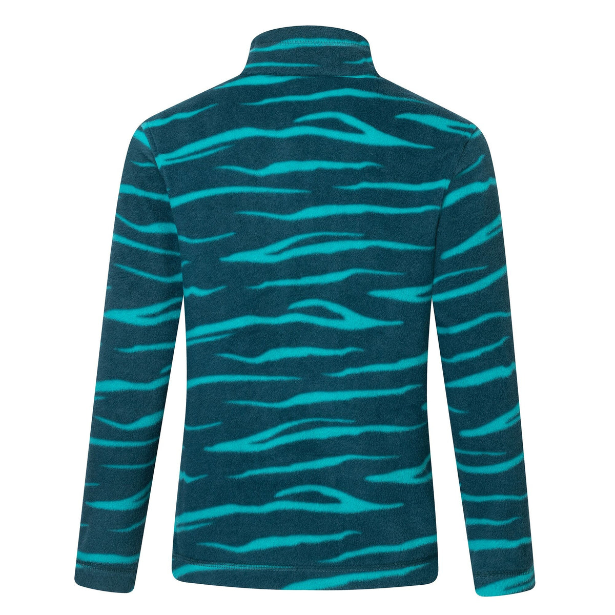 Mediterranea - Back - Regatta Childrens-Kids Hot Shot II Zebra Print Fleece Top