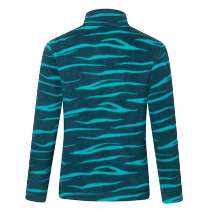 Mediterranea - Back - Regatta Childrens-Kids Hot Shot II Zebra Print Fleece Top