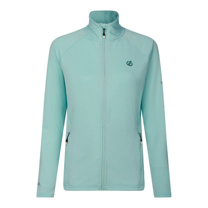 Water Ballet - Front - Dare 2B Womens-Ladies Lowline Core Stretch Full Zip Midlayer