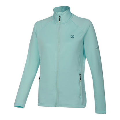 Water Ballet - Side - Dare 2B Womens-Ladies Lowline Core Stretch Full Zip Midlayer