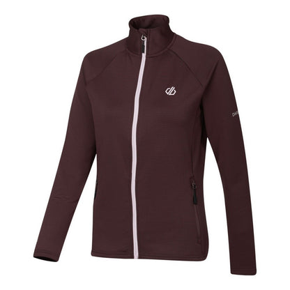 Huckleberry - Side - Dare 2B Womens-Ladies Lowline Core Stretch Full Zip Midlayer