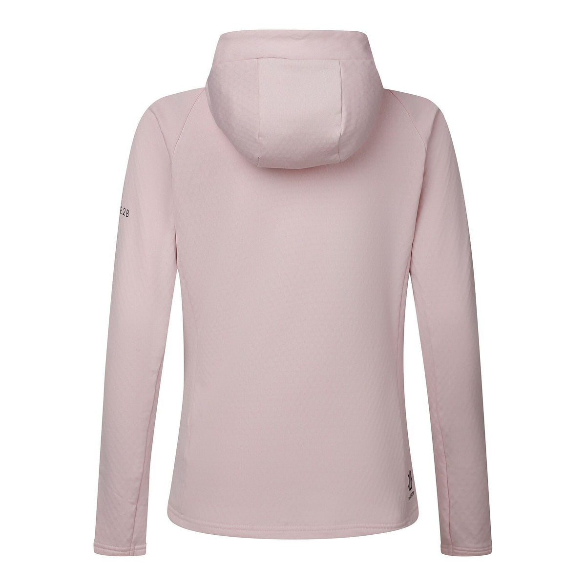 Pink Haze - Back - Dare 2B Womens-Ladies Ventura Stretch Hooded Midlayer