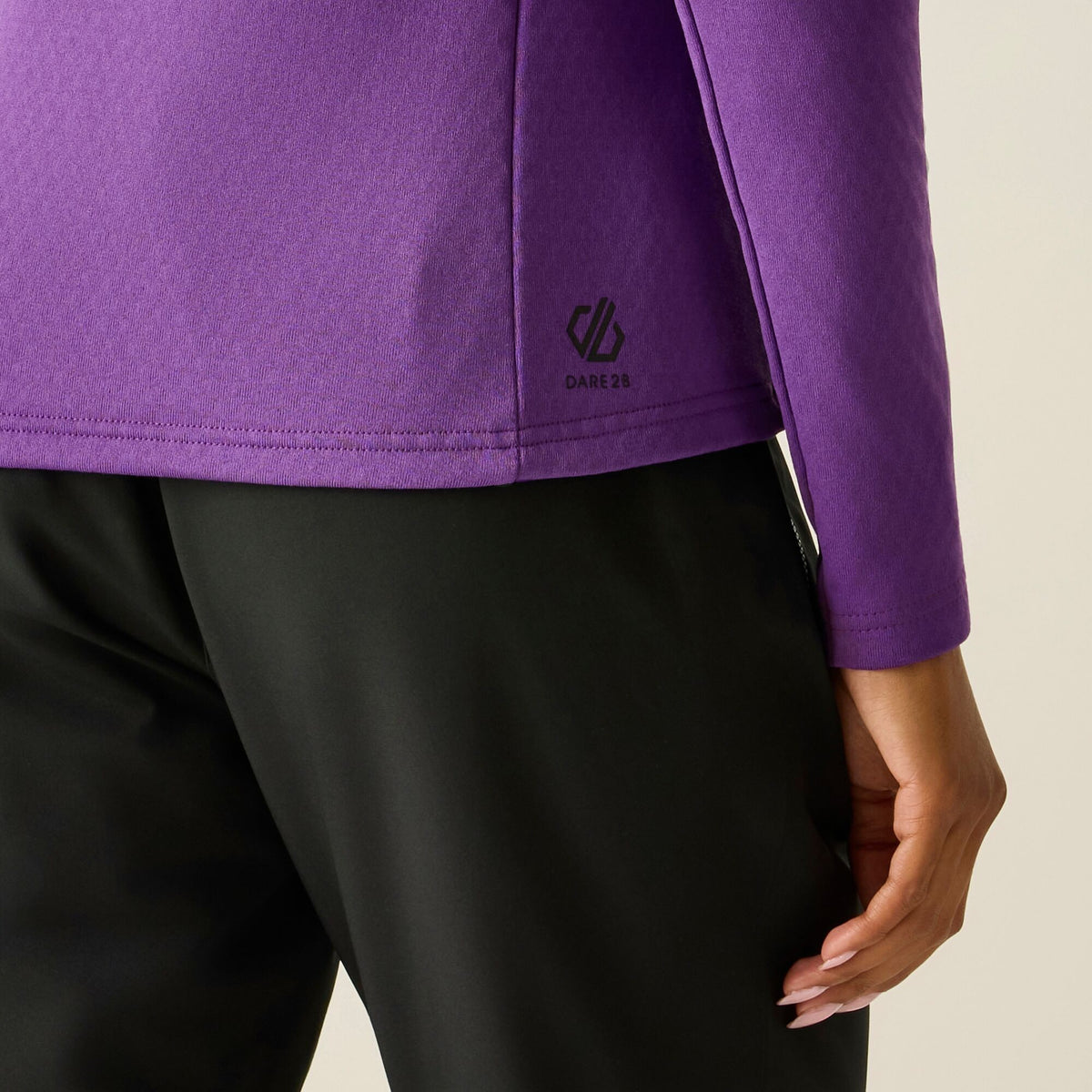 Amaranth - Pack Shot - Dare 2B Womens-Ladies Ventura Stretch Hooded Midlayer