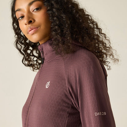 Huckleberry - Lifestyle - Dare 2B Womens-Ladies Ventura Stretch Hooded Midlayer
