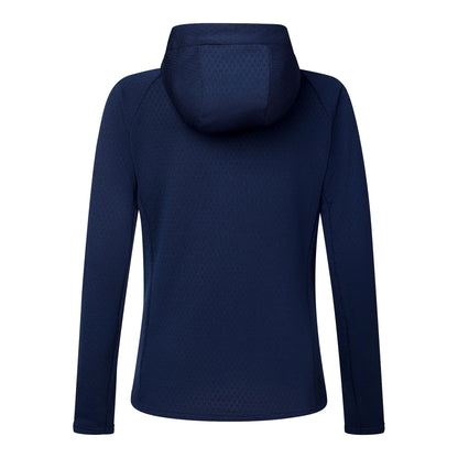 Navy - Back - Dare 2B Womens-Ladies Ventura Stretch Hooded Midlayer