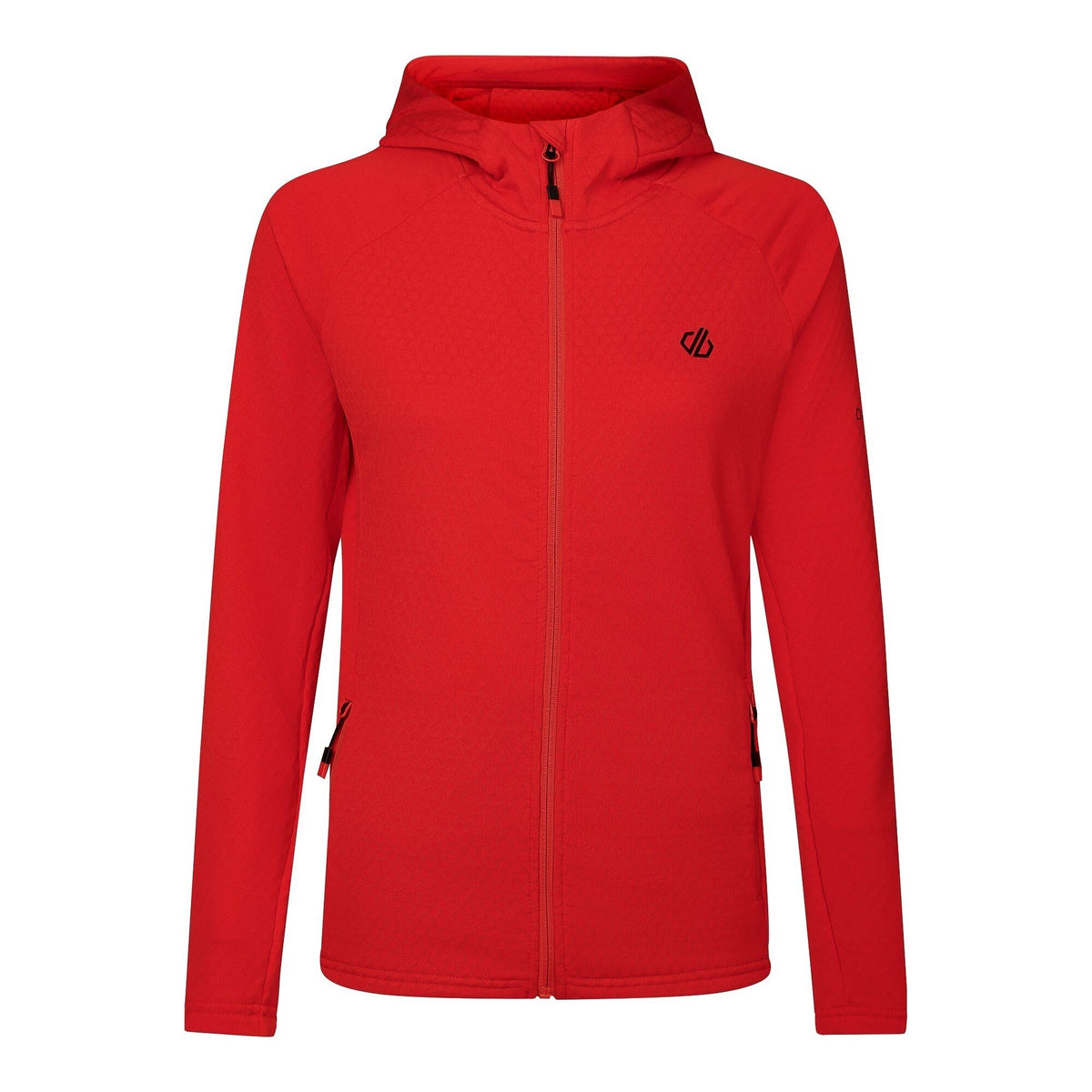 Grenadine - Front - Dare 2B Womens-Ladies Ventura Stretch Hooded Midlayer