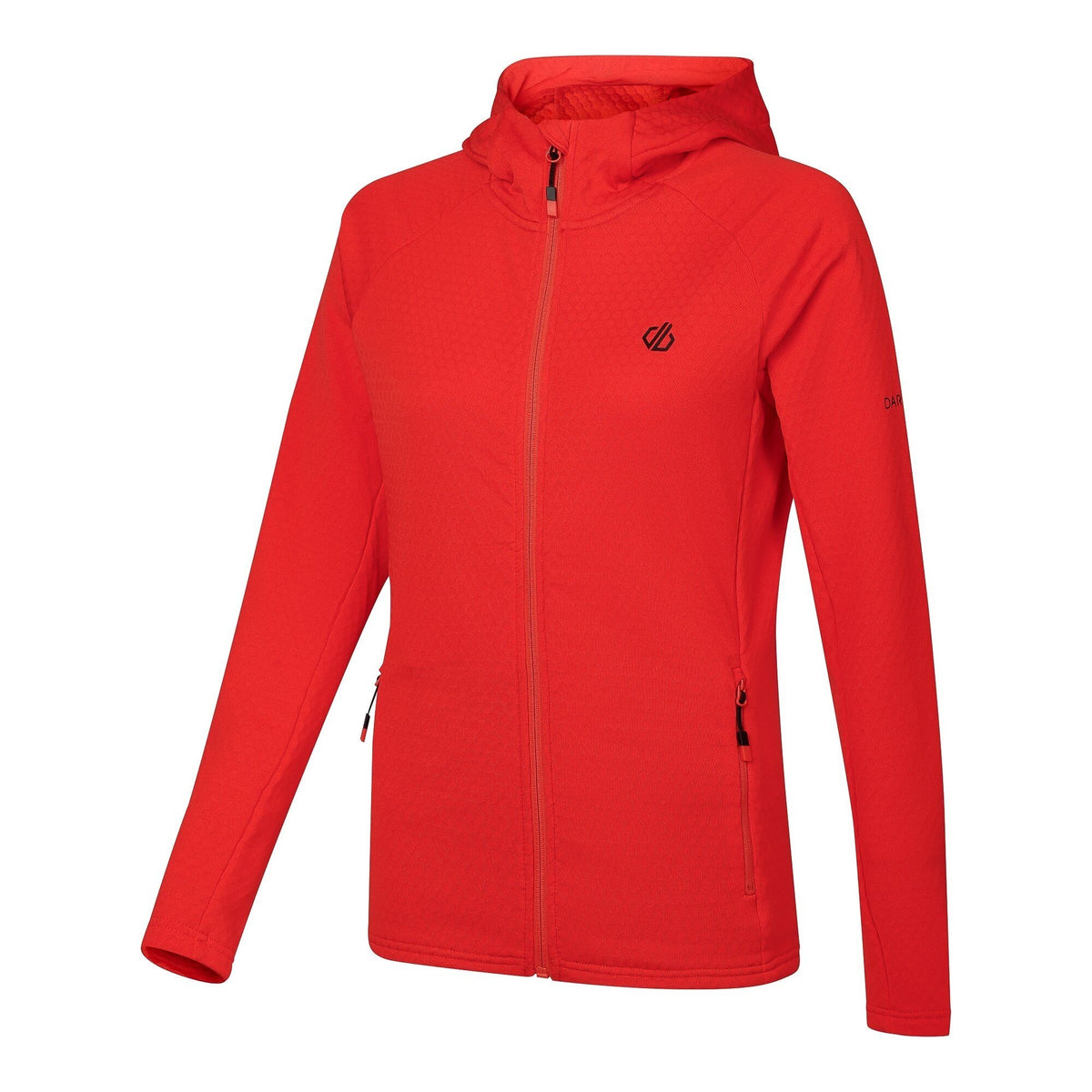 Grenadine - Side - Dare 2B Womens-Ladies Ventura Stretch Hooded Midlayer