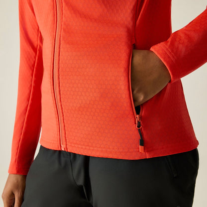 Grenadine - Lifestyle - Dare 2B Womens-Ladies Ventura Stretch Hooded Midlayer