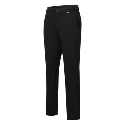 Black - Side - Regatta Mens Highton Waterproof Trousers