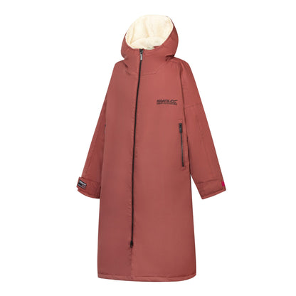 Dark Cherry - Side - Regatta Unisex Adult Seaside Waterproof Changing Robe