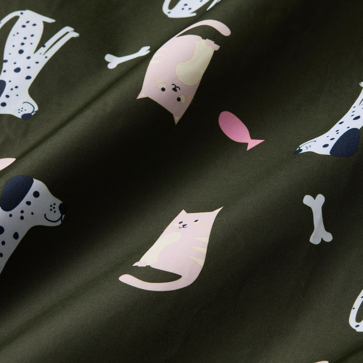Dark Khaki - Pack Shot - Regatta Childrens-Kids Cats & Dogs Waterproof Changing Robe