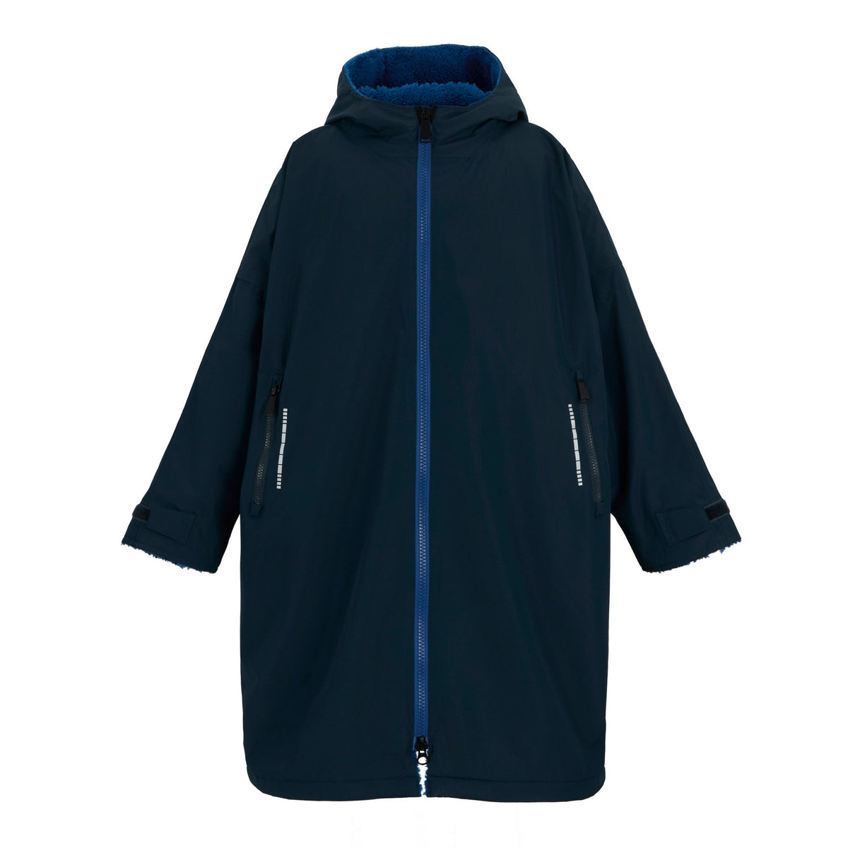 Navy-New Royal - Front - Regatta Professional Childrens-Kids Pro Changing Robe