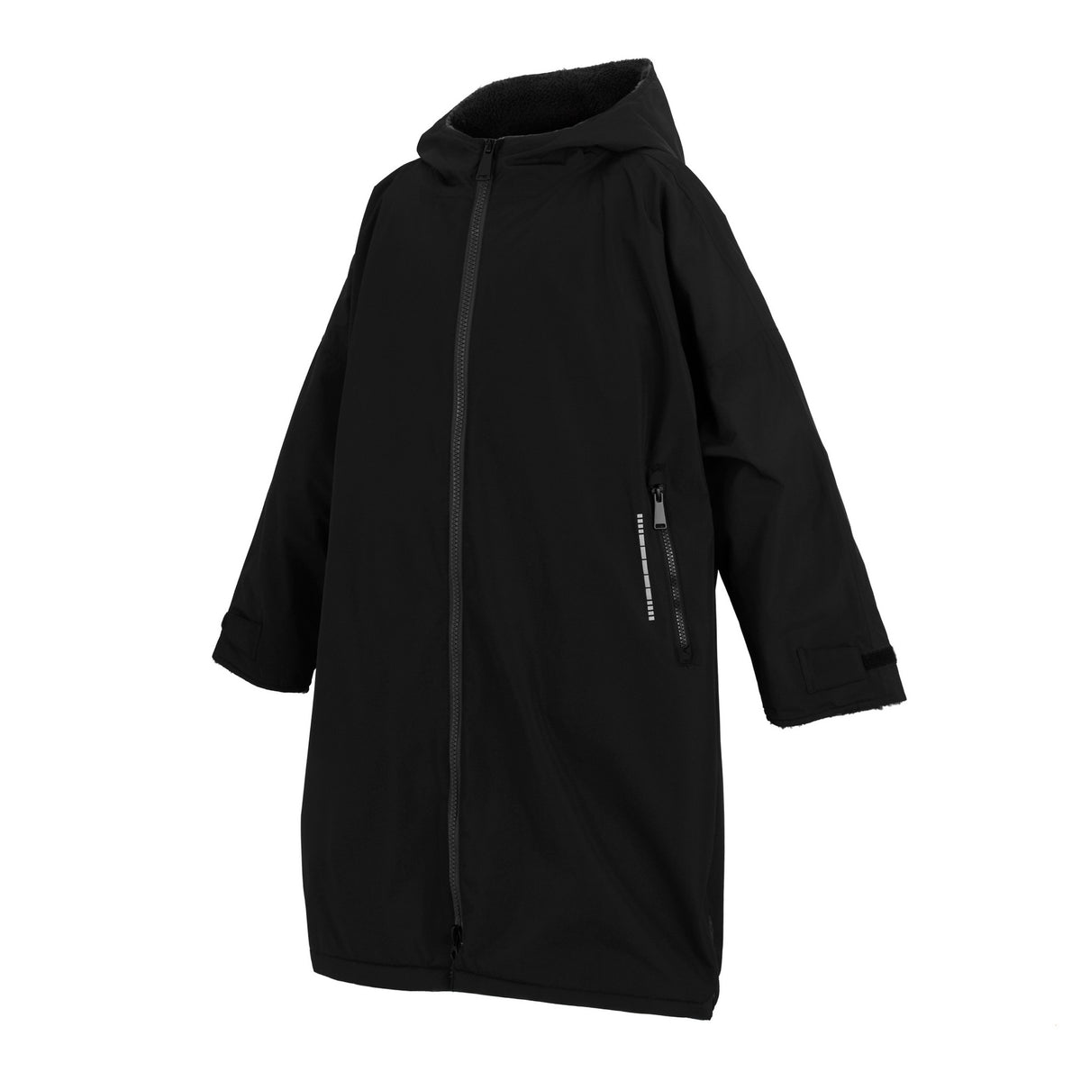 Black-Slate Grey - Side - Regatta Professional Childrens-Kids Pro Changing Robe