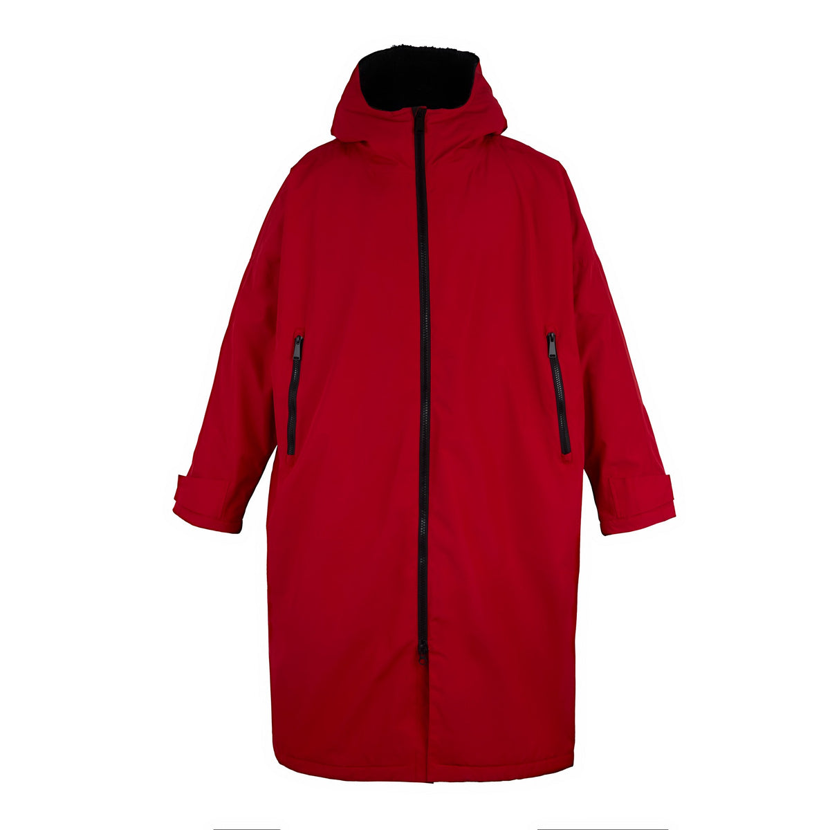 Classic Red-Black - Front - Regatta Professional Childrens-Kids Pro Changing Robe