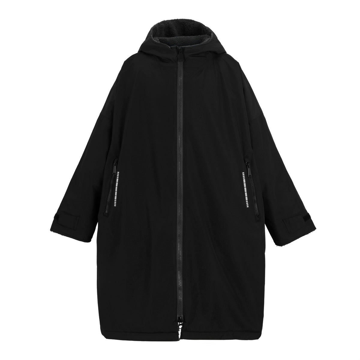 Black-Slate Grey - Front - Regatta Professional Childrens-Kids Pro Changing Robe