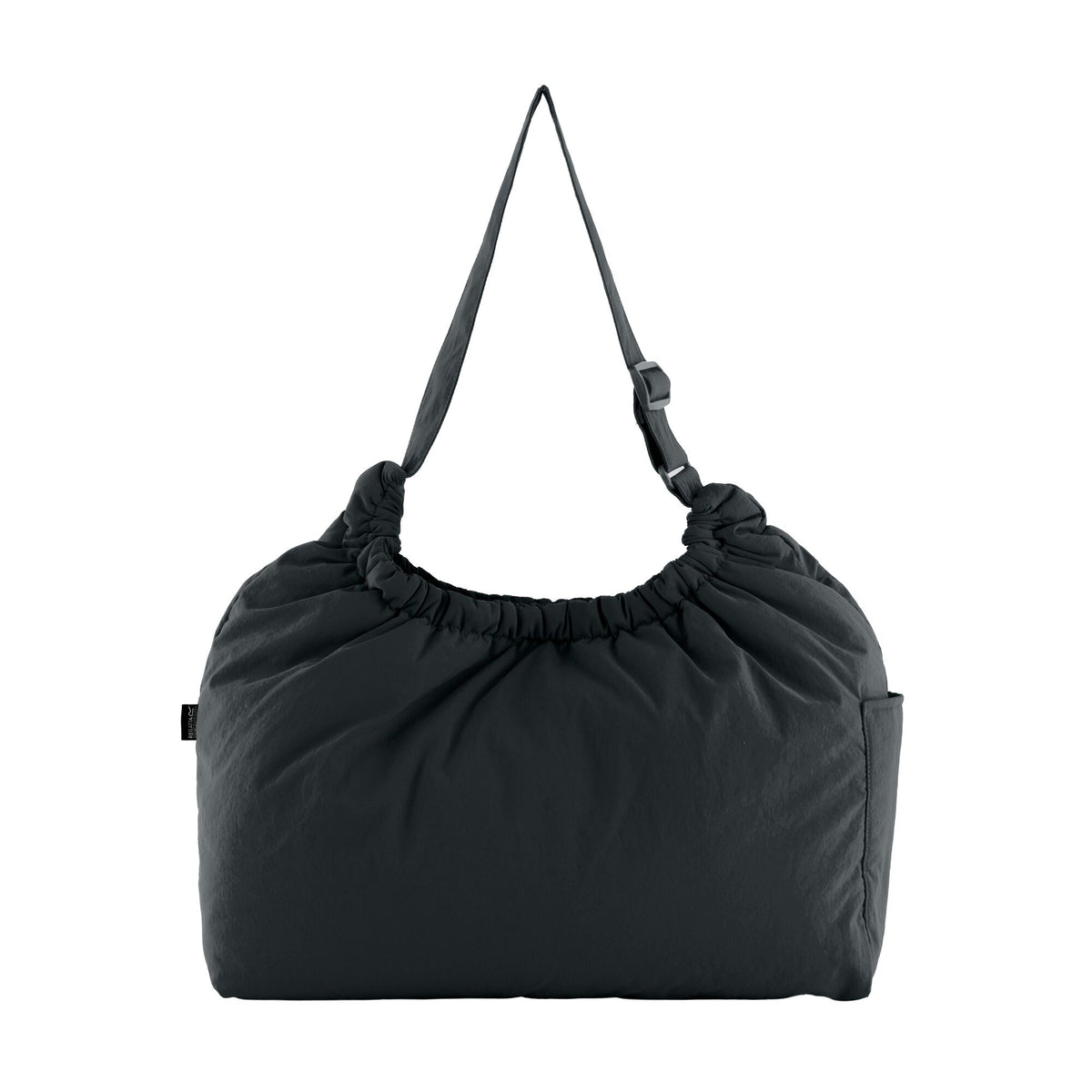 Black - Back - Regatta Plain Padded Shoulder Bag