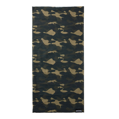 Dark Khaki - Front - Regatta Childrens-Kids Camo Neck Tube