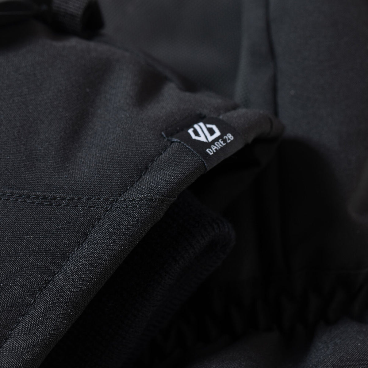 Black - Side - Dare 2B Mens Pinnacle II Ski Gloves